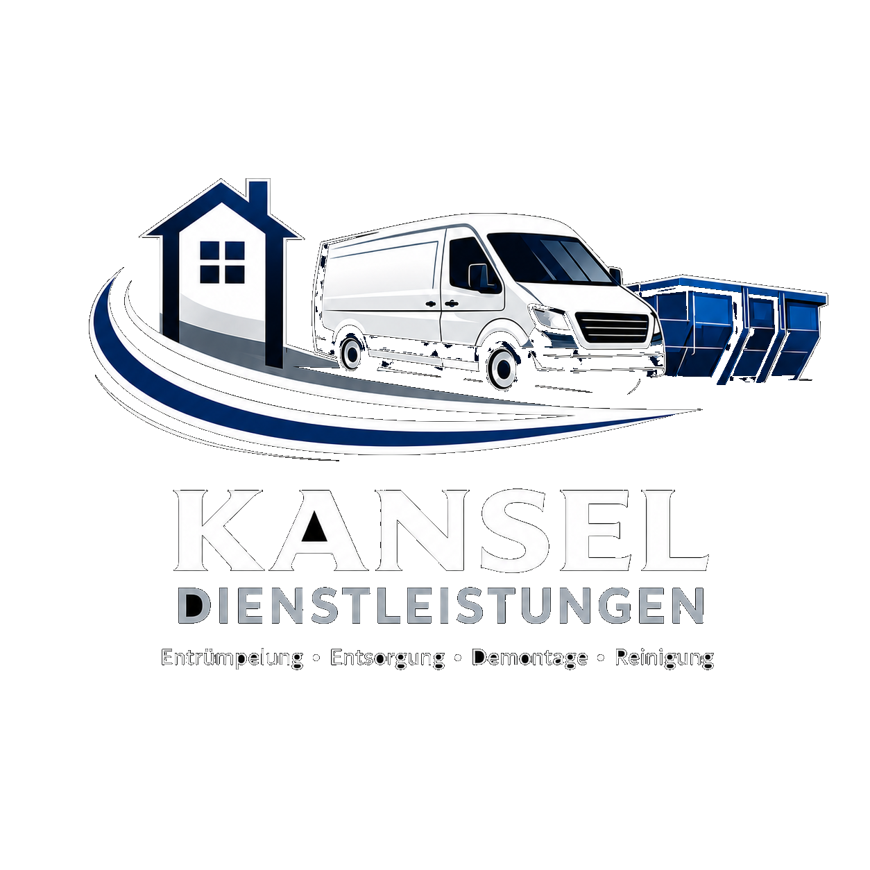 Kansel Dienstleistungen – Haus, Transporter und Container